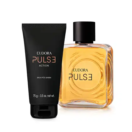 Imagem do produto Combo Eudora Pulse: Colônia 100ml + Balm Pós-Barba 75g