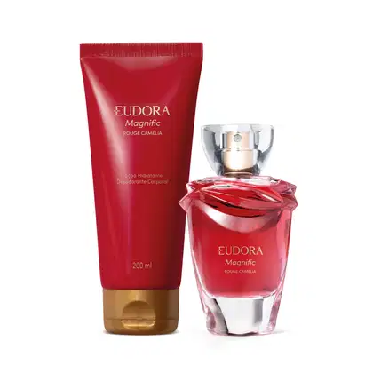 Imagem do produto Combo Magnific Rouge Camélia: Desodorante Colônia 75ml + Loção Desodorante  Hidratante 200ml