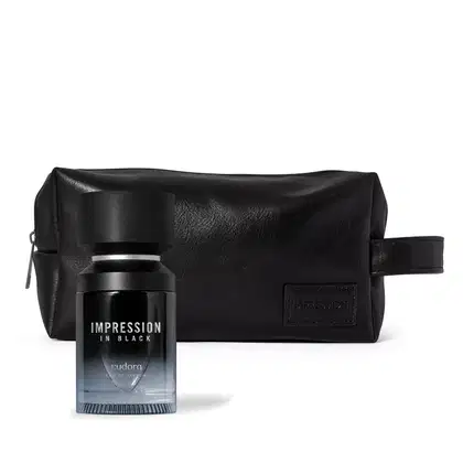 Imagem do produto Combo Impression: Eau de Parfum In Black 100ml + Nécessaire