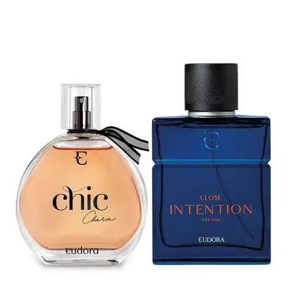 Imagem do produto Combo Desodorante Colônia: Chic Chérie 95ml + Close Intention 100ml