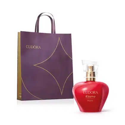 Imagem do produto Combo Kiss Me Please Desodorante Colônia 50ml + Sacola M