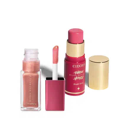 Imagem do produto Combo Niina Secrets: Gloss 7ml + Blush 5g
