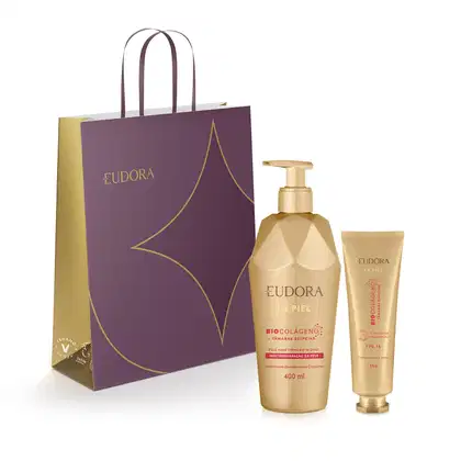 Imagem do produto Combo La Piel Tâmaras Egípcias: Hidratante Corporal 400ml + Creme para Mãos 50g + Sacola M