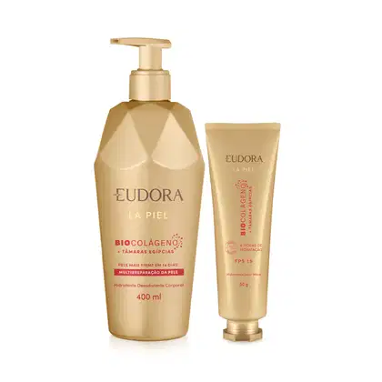 Imagem do produto Combo La Piel Tâmaras Egípcias: Hidratante Corporal 400ml + Creme para Mãos 50g