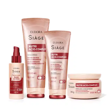 Imagem do produto Combo Siàge Nutri Acid.Complex (4 itens)