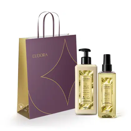 Imagem do produto Combo Presente Instance Pistacchio: Body Splash Desodorante Colônia 200ml + Creme Corporal 400ml + Sacola