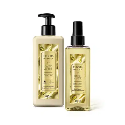 Imagem do produto Combo Instance Pistacchio: Body Splash Desodorante Colônia Pistacchio 200ml + Creme Hidratante Desodorante Corporal Pistacchio 400ml