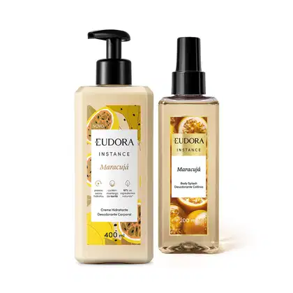 Imagem do produto Combo Instance: Loção Corporal Maracujá 400ml + Body Splash Maracujá 200ml