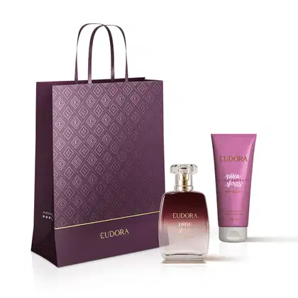 Imagem do produto Combo Presente Niina Secrets Bloom: Desodorante Colônia 100ml + Loção Corporal 200ml + Sacola