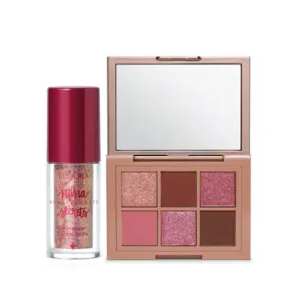Imagem do produto Combo Niina Secrets: Delineador Crystal Brilho 3g + Paleta de Sombras Shine 5,4g