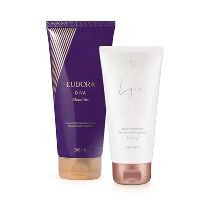 Imagem do produto Combo Loção Corporal Diva Absoluta 200ml + Loção Hidratante Desodorante Corporal Lyra 150ml
