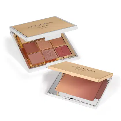 Imagem do produto Combo Glam Metals: Blush Bronzer Degradê 7g + Paleta de Sombra 5,85g