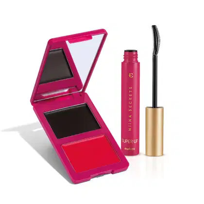 Imagem do produto Combo Niina Secrets: Paleta Multifuncional Luminous Summer Cor 3 7g + Máscara para Cílios Super Up 8g