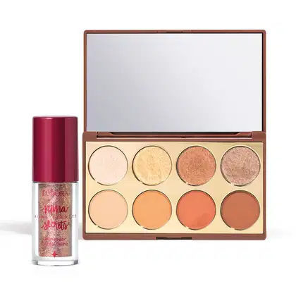 Imagem do produto Kit Eudora Niina Secrets: Delineador Crystal + Palette de Sombras Neutrals (2 Produtos)