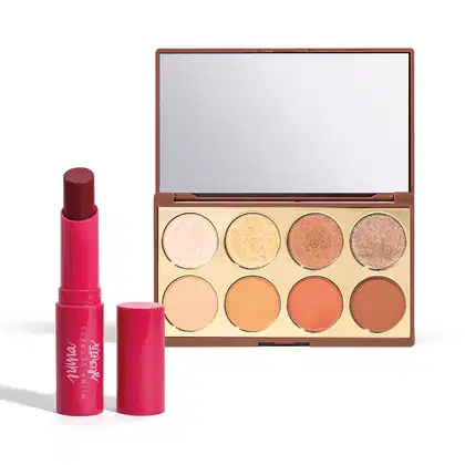 Imagem do produto Combo Niina Secrets: Hidra Balm Rosa 3,2g + Palette de Sombras Neutrals 5,6g