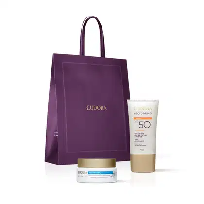Imagem do produto Combo Presente Neo Dermo: Creme Facial 50g + Protetor Solar 40ml + Sacola