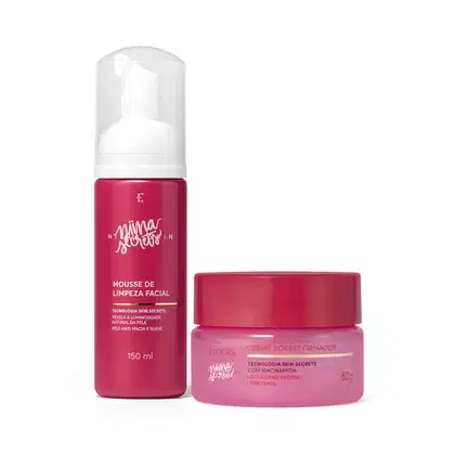 Imagem do produto Combo Niina Skin: Mousse de Limpeza 150ml + Sorbet Firmador 80g