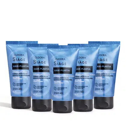 Imagem do produto Combo Máscara Capilar Siàge Hair-Plastia 50ml (5 unidades)