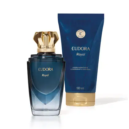 Imagem do produto Combo Eudora Royal Masculino: Desodorante Colônia 100ml + Loção Hidratante 150ml
