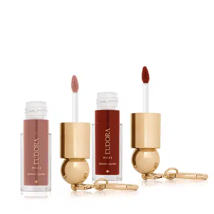 Imagem do produto Combo O Diabo Veste Prada Batom Líquido: Cor Berry 4ml + Cor Caramel 4ml