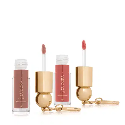 Imagem do produto Combo O Diabo Veste Prada Batom Líquido: Cor Nude 4ml + Cor Caramel 4ml