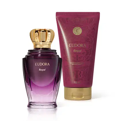 Imagem do produto Combo Eudora Royal: Desodorante Colônia 100ml + Loção Corporal 150ml