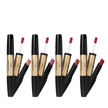 Imagem do produto Combo Batons Eudora Glam Micro Plump (4 Itens)