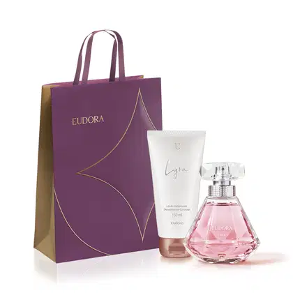 Imagem do produto Combo Lyra: Desodorante Colônia 75ml + Loção Corporal 150ml + Sacola