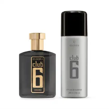 Imagem do produto Combo Club 6: Desodorante Colônia Cassino 95ml + Espuma de Barbear 200ml
