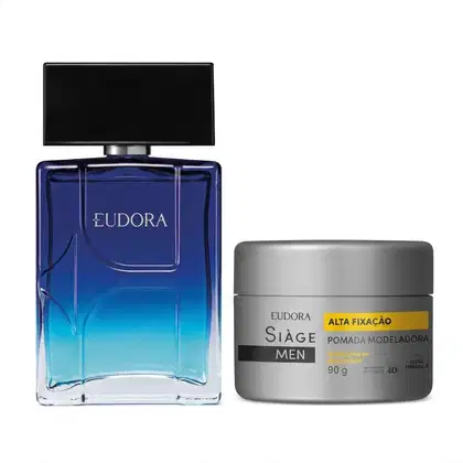 Imagem do produto Combo Men: Eudora H Flow Desodorante Colônia 100ml + Pomada Siàge Men 90g