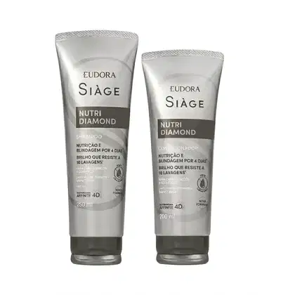 Imagem do produto Combo Siàge Nutri Diamond: Shampoo 250ml + Condicionador 200ml