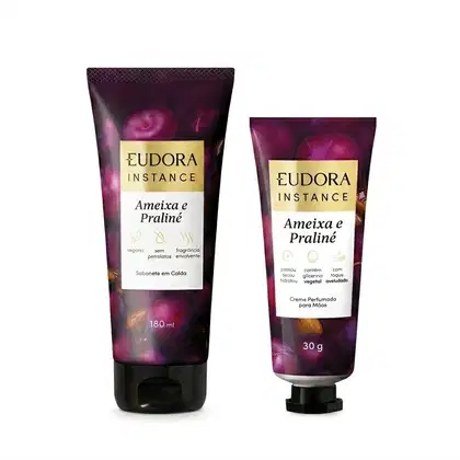 Imagem do produto Combo Instance Ameixa e Praliné: Sabonete em Calda 200ml + Creme para Mãos 30g