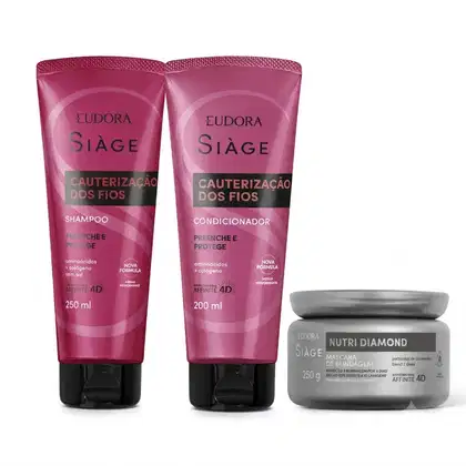 Imagem do produto Combo Siàge Cauterização e Nutri Diamond (3 itens)