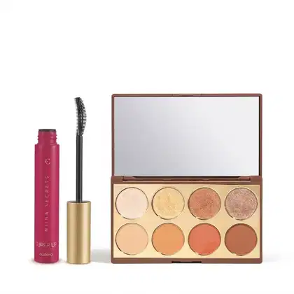 Imagem do produto Combo Niina Secrets: Paleta de Sombra Neutrals 5,6g + Máscara Para Cílios Super Up 8g