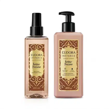 Imagem do produto Combo Instance Joias do Oriente: Creme Hidratante 400ml + Body Splash 200ml