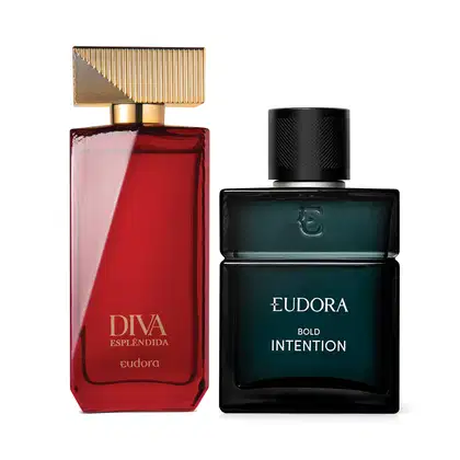 Imagem do produto Combo Diva Esplêndida Desodorante Colônia 100ml + Intention For Man Bold Desodorante Colônia 100ml