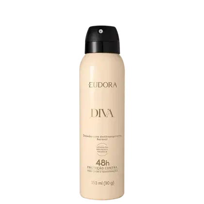 Imagem do produto Eudora Diva Antitranspirante Aerossol - Desodorante Spray Feminino 150ml