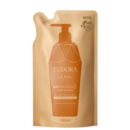 Imagem do produto Eudora La Piel Âmbar Dourado Refil - Hidratante Desodorante Corporal 350ml