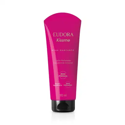 Imagem do produto Loção Hidratante Corporal Kiss Me Rosa Marcante 100ml