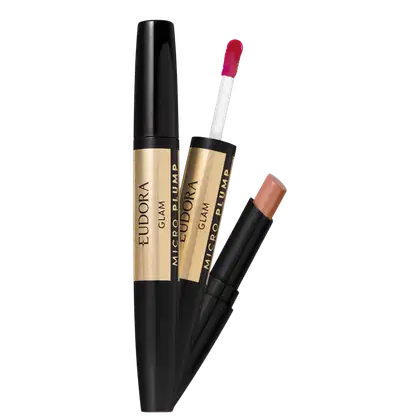 Imagem do produto Eudora Glam Micro Plump Duo Avelã Magnífico - Batom 1,8g