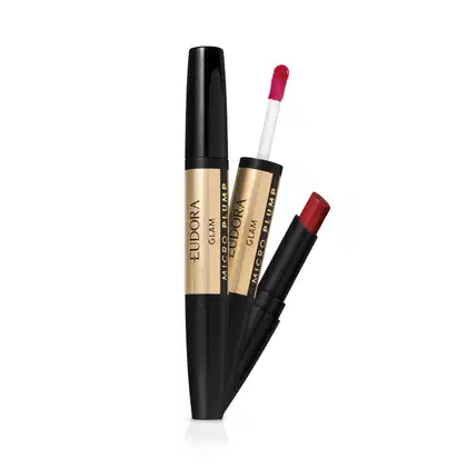 Imagem do produto Batom Duo Vermelho Único Glam Micro Plump 1,8g