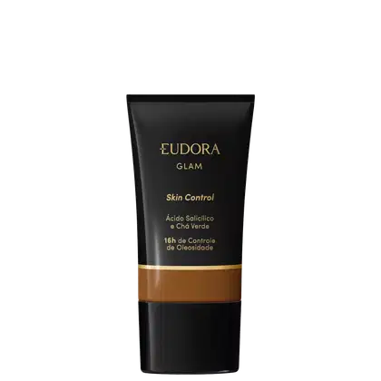 Imagem do produto Eudora Glam Skin Control Cor 85 - Base Líquida 30ml