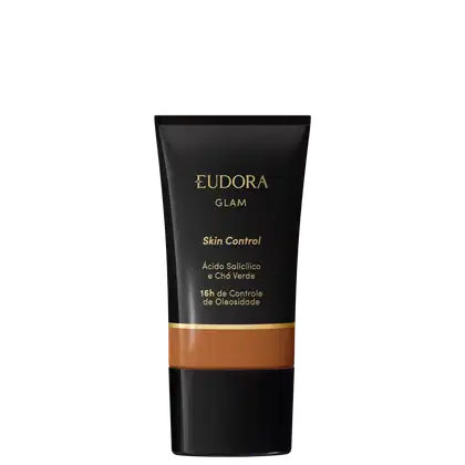 Imagem do produto Eudora Glam Skin Control Cor 75 - Base Líquida 30ml