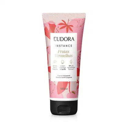Imagem do produto Eudora Instance Frutas Vermelhas - Creme Hidratante Desodorante Corporal 180ml