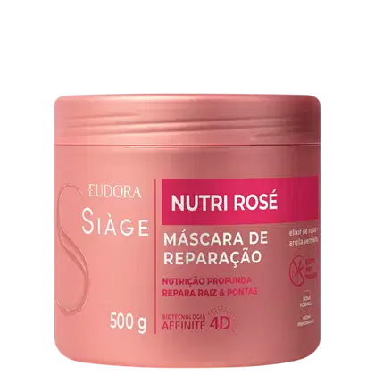 Imagem do produto Máscara Capilar Siàge Nutri Rosé 500g