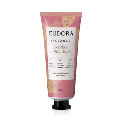 Imagem do produto Creme Perfumado para Mãos Instance Cereja e Amêndoas 30g