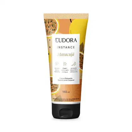 Imagem do produto Eudora Instance Maracujá - Creme Relaxante Desodorante Corporal 180ml