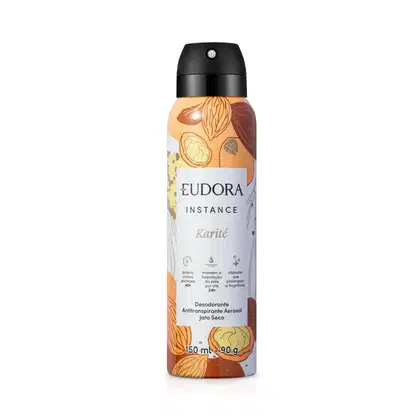 Imagem do produto Desodorante Antitranspirante Aerosol Instance Karité 150ml/90g