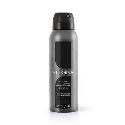 Imagem do produto Desodorante Antitranspirante Aerossol Eudora H 125ml/75g