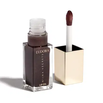 Imagem do produto Lip Oil Shine Flowers Rosa Negra Niina Secrets 7ml